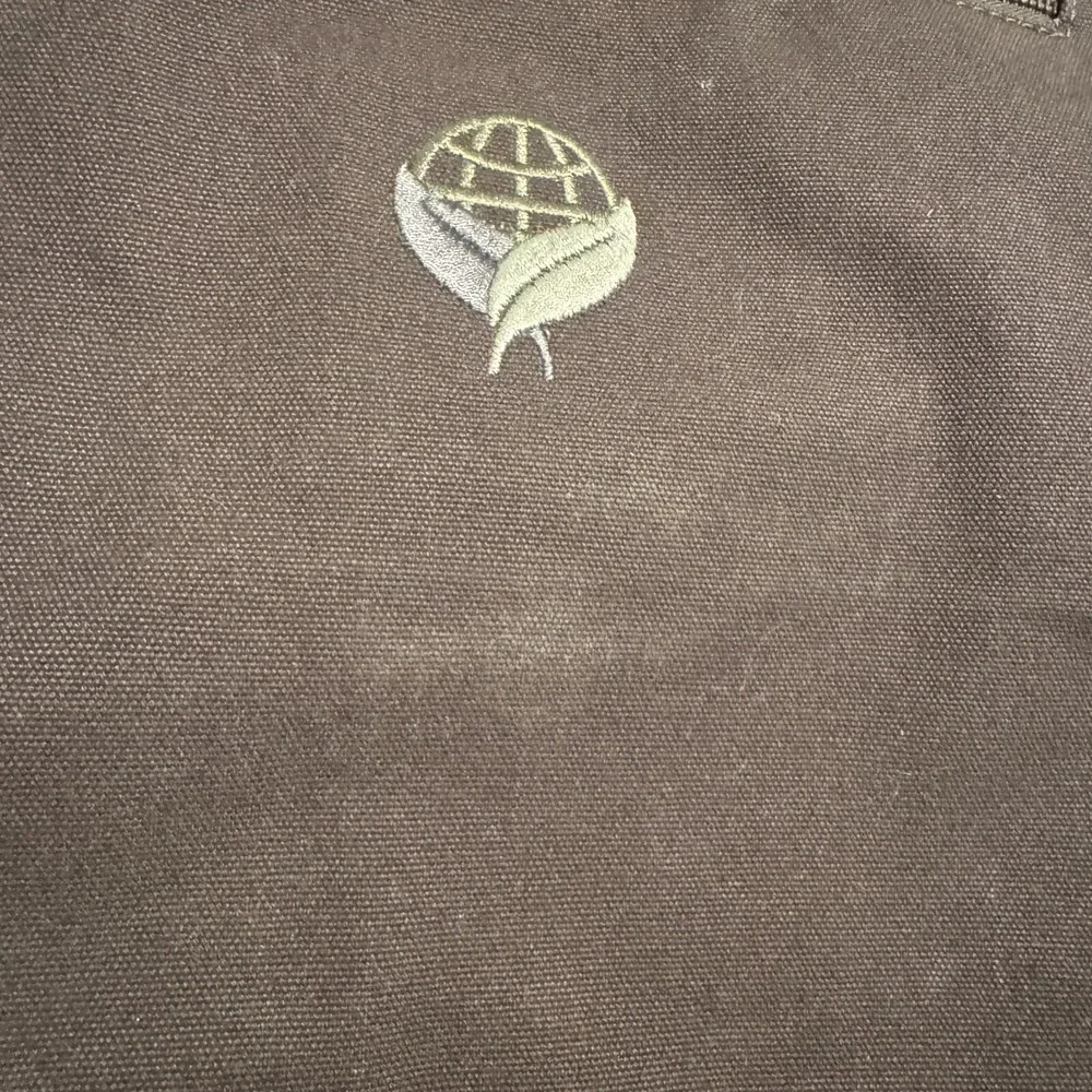 Alternative Brand Canvas Backpack w/ Leather Bottom‎ Brown Bag